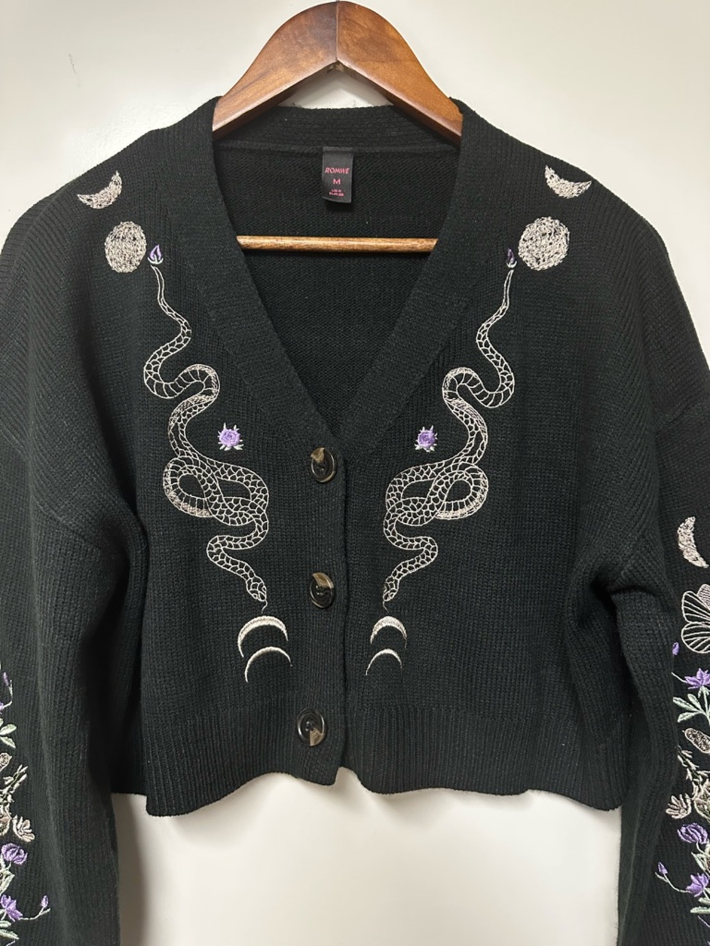 Snake Crop sweater - medium - Picture 2 of 4